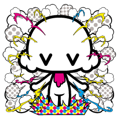 [LINEスタンプ] ICE CREAM ALIENS 2 