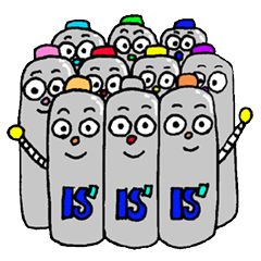 [LINEスタンプ] ボンベの日常 
