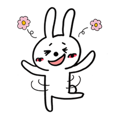 [LINEスタンプ] うさ吉 日常編 