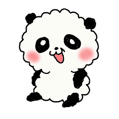 [LINEスタンプ] mokomokopanda 