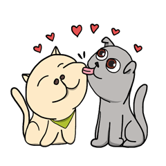 [LINEスタンプ] Boobee ＆ Noultong 