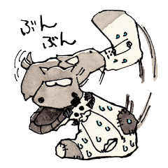 [LINEスタンプ] とーちゃんのくつした 