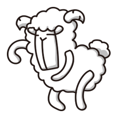 [LINEスタンプ] キモヒツジ 
