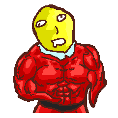 [LINEスタンプ] 黄色いマスクの赤い奴 fetchpriority=high