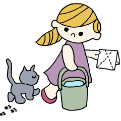 [LINEスタンプ] ルーシーと楽しい仲間 北欧カラー編 