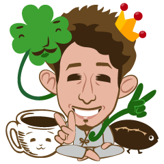 [LINEスタンプ] 天才焙煎士と仲間たち 