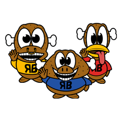 [LINEスタンプ] Roast Brothers 