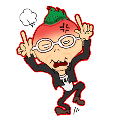 [LINEスタンプ] モヒカンアニメスタンプ！ 