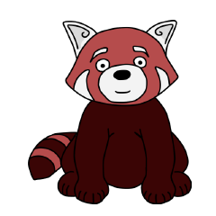 [LINEスタンプ] Kenta the Red Panda fetchpriority=high
