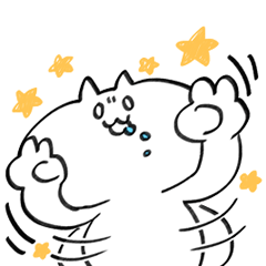 [LINEスタンプ] ヨダレねこ 