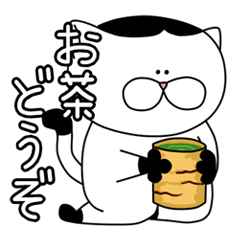 [LINEスタンプ] シロクロねこ 