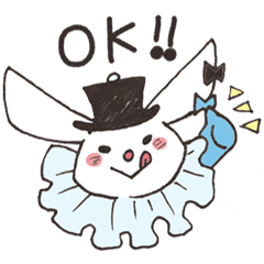 [LINEスタンプ] シルクハットサーカス 