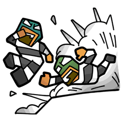 [LINEスタンプ] マスクドプリズナースタンプ 