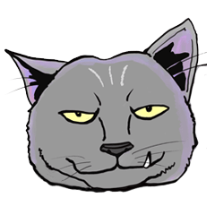 [LINEスタンプ] Moong The Korat Cat 