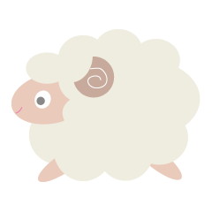 [LINEスタンプ] ひつじのメ～プルさん 