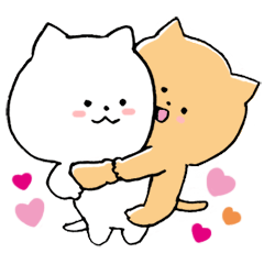 [LINEスタンプ] ねこちゃんいいね2 