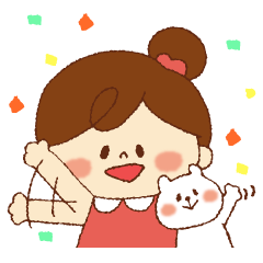 [LINEスタンプ] キラキラ女子 その1 