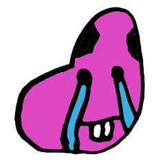 [LINEスタンプ] ピンクのオカリナ 