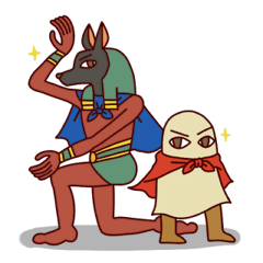 [LINEスタンプ] エジプシャンMAU 