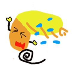 [LINEスタンプ] 黄色い帽子のどんぐりん 