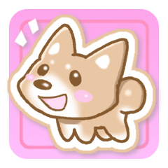 [LINEスタンプ] 豆柴さん 犬スタンプ 