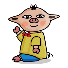 [LINEスタンプ] カワぶたおじさん 