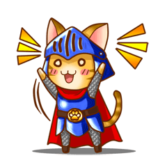 [LINEスタンプ] にゃんこ冒険隊！ 