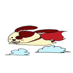 [LINEスタンプ] Poppy naughty little dog. 