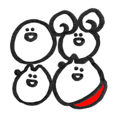 [LINEスタンプ] ※いぬのなかまです 