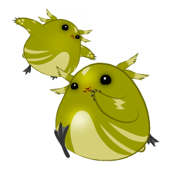 [LINEスタンプ] グリーンボールウィザード 