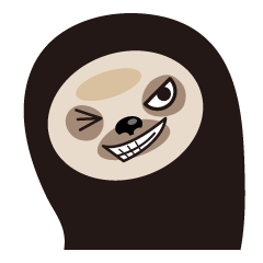 [LINEスタンプ] ナマケヌモノ 