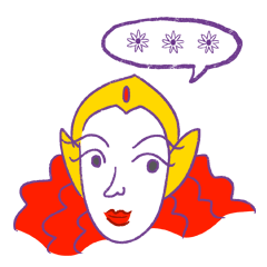 [LINEスタンプ] ピクンちゃん 