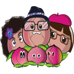 [LINEスタンプ] Peaches Elves 