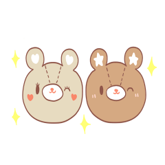 [LINEスタンプ] やさしいHeart and Star 