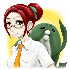 [LINEスタンプ] 響んチの謎の生き物「ふっくん」 
