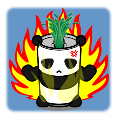 [LINEスタンプ] CANDA(缶のパンダ）スタンプ 1st 