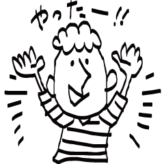 [LINEスタンプ] らくがきマシュー 