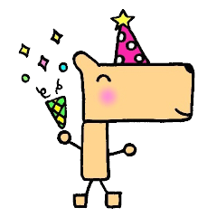 [LINEスタンプ] カピイヌくん 
