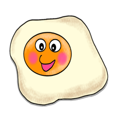 [LINEスタンプ] おしゃべりたまごのたまごろう 
