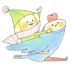[LINEスタンプ] もりのおともだち。 