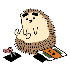 [LINEスタンプ] ハリネズミすたんぷ 