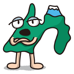 [LINEスタンプ] 全国方言（都道府県の形シリーズ） 