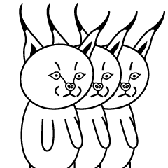 [LINEスタンプ] カラカルさん。 