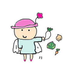 [LINEスタンプ] 野菜達のつぶやき 
