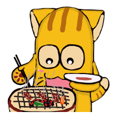 [LINEスタンプ] ねこぼっち2 