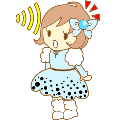 [LINEスタンプ] 会話がイタイ彼女