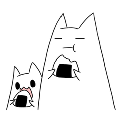 [LINEスタンプ] 猫おばけ 