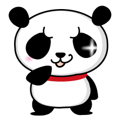 [LINEスタンプ] じゃPanda！ 