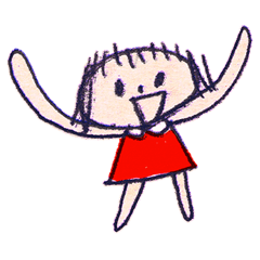 [LINEスタンプ] らくがきこ 