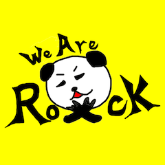 [LINEスタンプ] ぱんだ the Rock 
